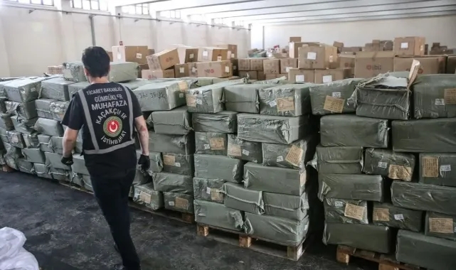 730 Bin Kaçak Eşya Ele Geçirıldi
