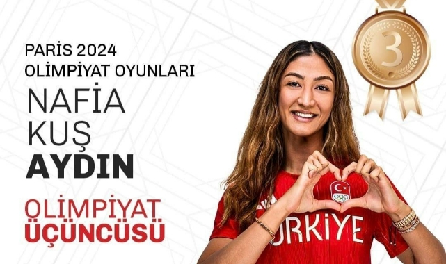Adanalı Nafia Kuş Aydın OLİMPİYAT ÜÇÜNCÜSÜ