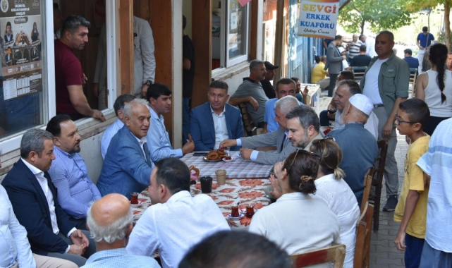 Başkan Yusuf Kanlı Kızıldağ'da Vatandaşları Dinledi