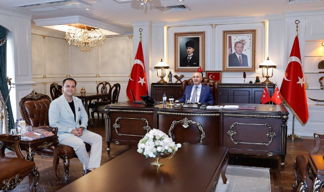 Dr. Gökhan Gündoğdu'dan Vali Köşger’e Ziyaret