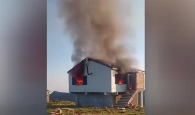 Yayla Evinde Yangın:3 Ölü