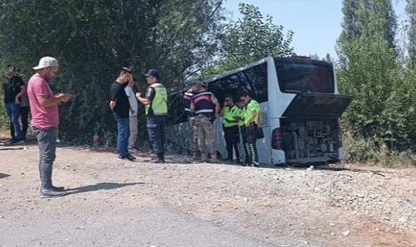 Yoldan Çıktı, Ağaca Çarptı