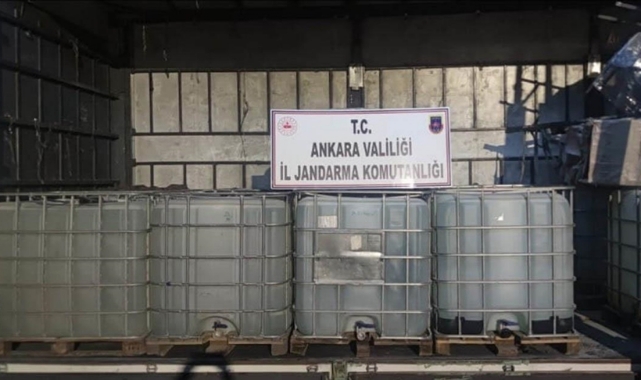 10 Bin Litre Etil Alkol Ele Geçirildi
