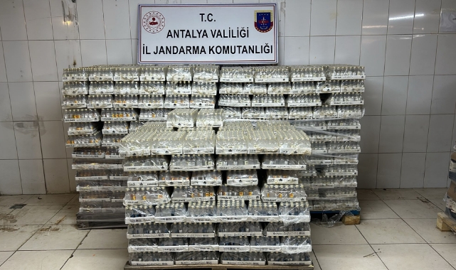 1070 Litre Kaçak Alkol Ele Geçirildi
