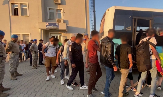 50 Düzensiz Göçmen Yakalandı