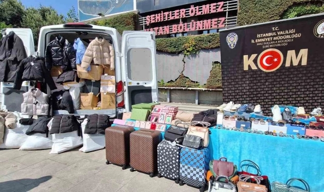 54 Milyon Liralık Replika Ürün Ele Geçirildi