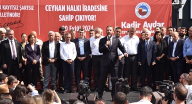 Aydar’dan Siyasi Yasağa Tepki:''Ceyhan Halkının İradesine El Konuldu''