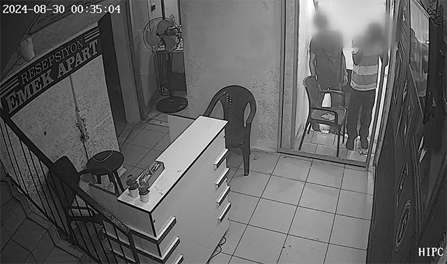 Hırsızlar Güvenlik Kamerasından Tespit Edildi