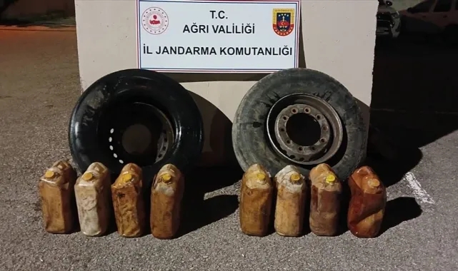 Kamyon Lastiklerine Gizlenmiş 117 Kilogram Uyuşturucu Ele Geçirildi
