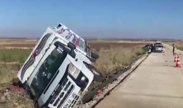 Kontrolden Çıktı, Şarampole Devrildi