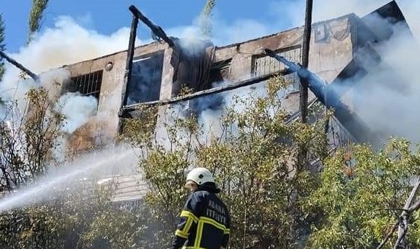 Müstakil Evde Korkutan Yangın
