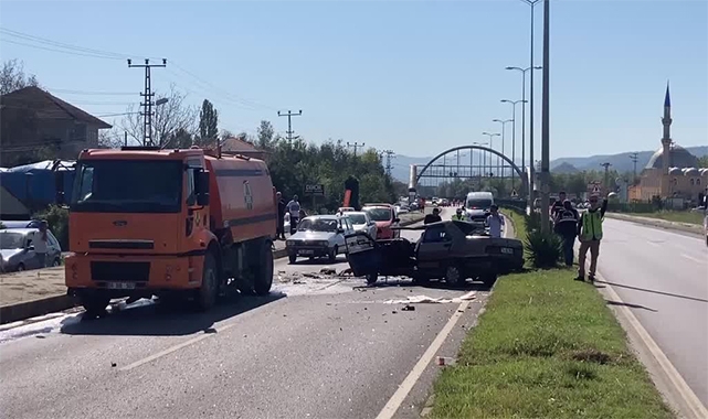 Otomobilden Fırladı!
