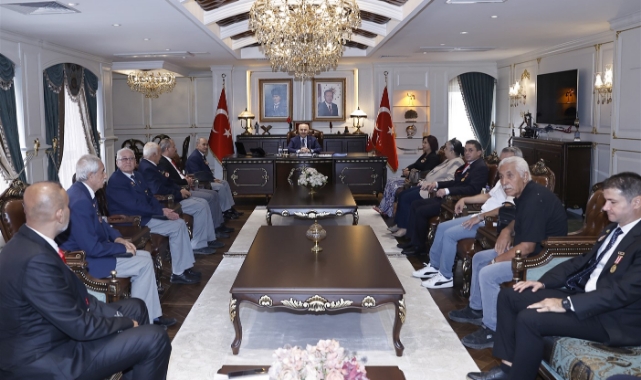 Şehit Ve Gazi Derneklerinden Vali Köşger’e Ziyaret