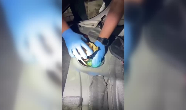 Yakıt Deposundan Uyuşturucu Çıktı