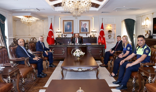 Zabıta Daire Başkanlığından Vali Köşger’e Ziyaret