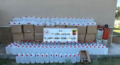 1475 Litre Kaçak İçki Ele Geçirildi