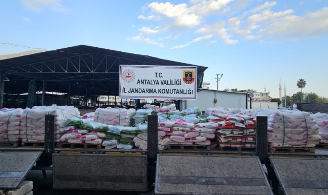 17 Ton Sahte Gübre Ele Geçirildi