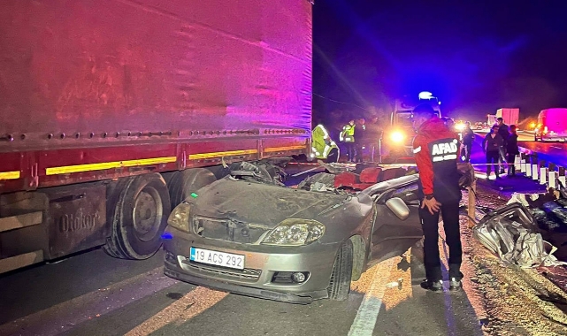 19 Yaşındaki Genç Feci Kazada Öldü