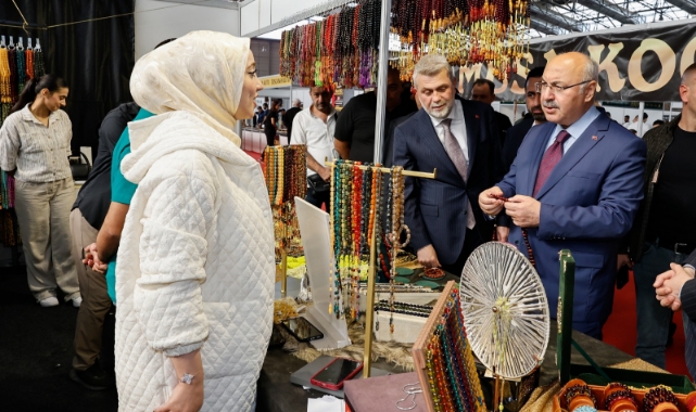 3. Tesbih Ve Doğal Taşlar Fuarı Yoğun İlgi Gördü