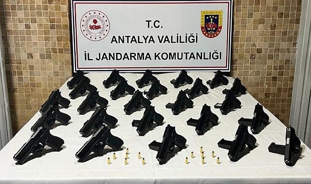 4 İlde Eş Zamanlı Silah Kaçakçılarına Operasyon