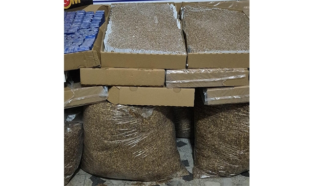 7 Ton 500 Kilogram Kaçak Tütün Ele Geçirildi