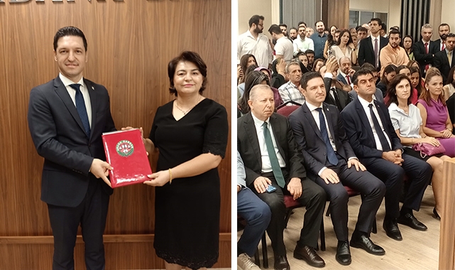 Adana Baro Başkanı Av.Böke Mazbatasını Aldı
