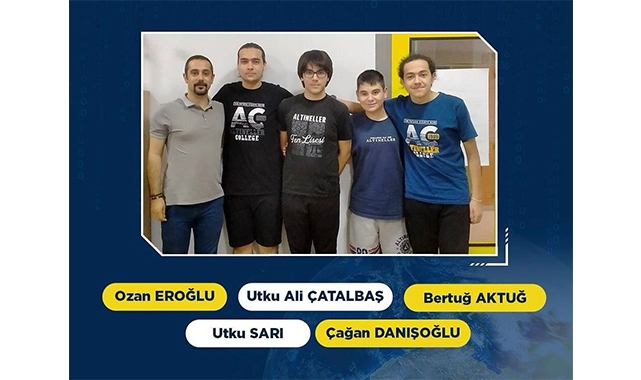 Altıneller Öğrencileri NASA’da Birinci Oldu