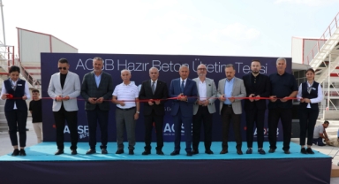 AOSB’de 5,5 Milyon Dolarlık Yatırım:İkinci Beton Santrali Hizmete Girdi