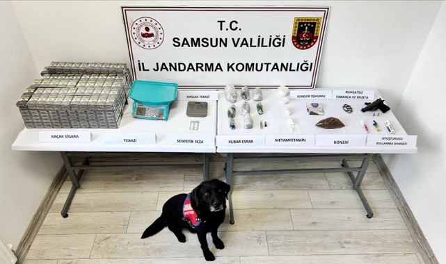 Araca Saklanan Uyuşturucu "Tahra"dan Kaçmadı