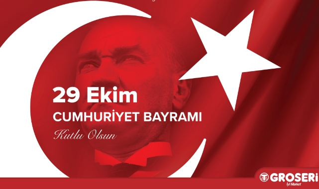Cumhuriyetin 101. Yılına Özel İndirimler Groseri’den