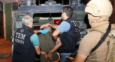 Mersin'de Terör Operasyonu:14 Gözaltı