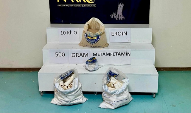 Otomobilin LPG Tankından Uyuşturucu Çıktı