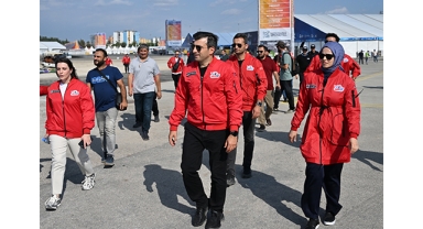 Selçuk Bayraktar, Adana TEKNOFEST Alanını Ziyaret Etti