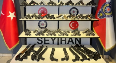 Seyhan'da Denetim:59 Silah Ele Geçirildi