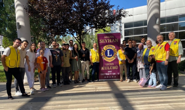 Seyhan Lions Kulübü, Görme Engellilerle Adana Müzesi’ni Gezdi