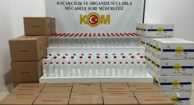 11 Bin Litre Etil Alkol Ele Geçirildi