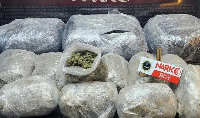 27 Kilo 250 Gram Uyuşturucu Ele Geçirildi