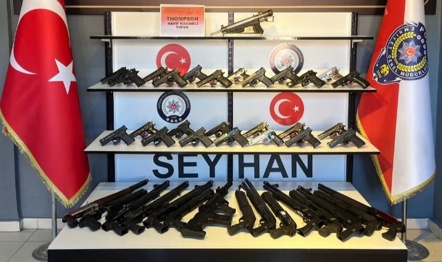 76 Ruhsatsız Silah Ele Geçirildi,36 Gözaltı