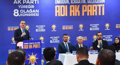 AK Parti Sözcüsü Çelik, Adana'da Partisinin İlçe Kongresine Katıldı