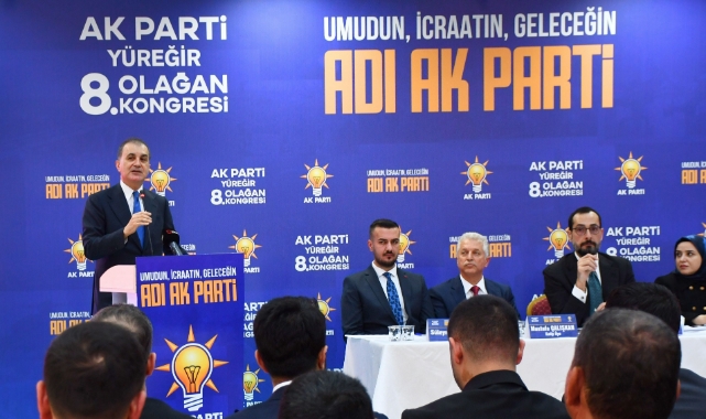 AK Parti Sözcüsü Çelik, Adana'da Partisinin İlçe Kongresine Katıldı