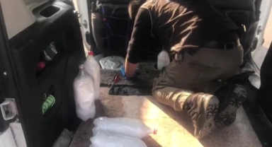 Akaryakıt Deposundan 11 Kilo 350 Gram Uyuşturucu Çıktı