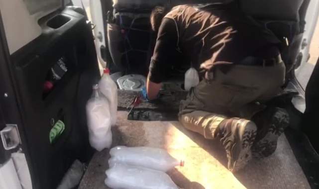 Akaryakıt Deposundan 11 Kilo 350 Gram Uyuşturucu Çıktı