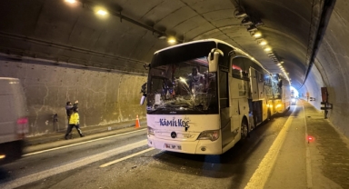 Anadolu Otoyolu'nda Zincirleme Trafik Kazası:Yaralılar Var