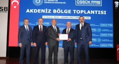 AOSB’ye “Yeşil OSB” Belgesi