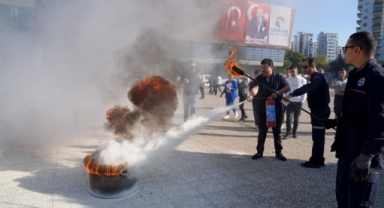 Çukurova Personeline Yangına Müdahale Eğitimi