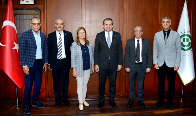 Diş Hekimlerinden Rektör Prof. Dr. Beriş ve Dekan Prof. Dr. Yoldaş’a Ziyaret