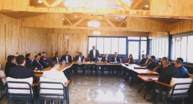 Eğitim-Bir-Sen Adana Şubesi, Feke’de İlçe Başkanları Toplantısı Düzenledi