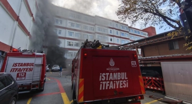 İstanbul Eğitim ve Araştırma Hastanesinde Yangın