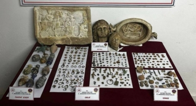 Jandarmadan Tarihi Eser Operasyonu:2 Gözaltı