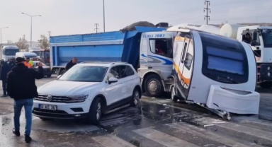 Kırmızı Işıkta Kamyon Faicası! 2 Yaralı